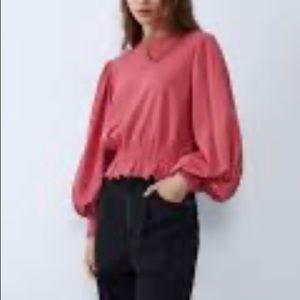 New Zara Round sweatshirt